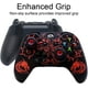 thumbnail image 2 of BRHE Funda protectora de silicona antideslizante para controlador Xbox-One, juego de accesorios para Microsoft Xbox 1 inalámbrico/con cable Gamepad Joystick con 2 tapas para pulgar (rojo) Rojo Verde Cocina, Decoración y Otros, 2 of 5