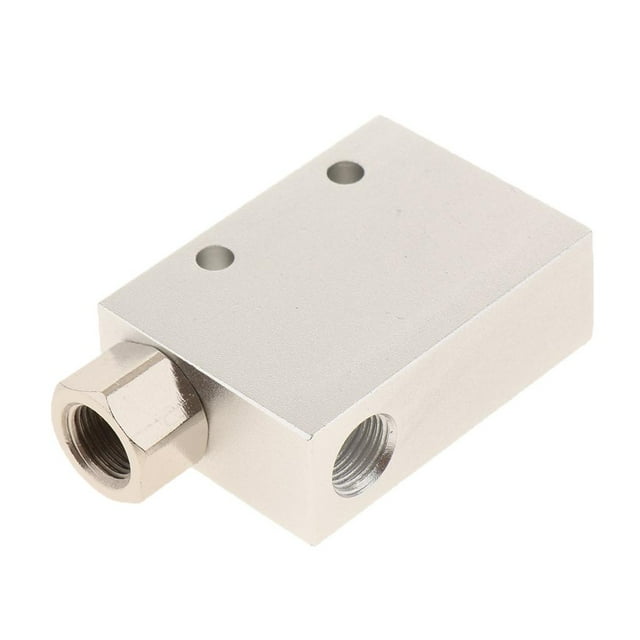 Generador de Vacío Neumático shamjiam Aleación de Aluminio Plata 55x32x15mm