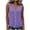 Purple-21, variant on Perfectbot Women’s V-Neck Sleeveless Button-Down Tank Top – Lightweight Flowy Summer Blouse for Beach & Casual Wear