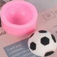 thumbnail image 2 of Molde de silicona Billuyoard para fondant de pastel de fútbol manualidades con azúcar galletas Chocolate, 2 of 6