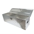 thumbnail image 2 of LABLT 49 inch Aluminum Diamond Plate Tool Box Pick Up Truck Bed Storage Chest Box RV Trailer Organizer Lock W/Key Silver, 2 of 6