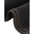 thumbnail image 5 of DARING DIVA Women's Plus Size Lapel Sleeveless Waistcoat Jean Vest Jacket 4X Black, 5 of 6