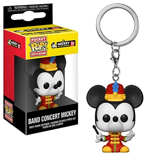 Llavero Funko Pop Funko Mickey's 90Th Figura Coleccionable Mickey Concierto Banda Multicolor