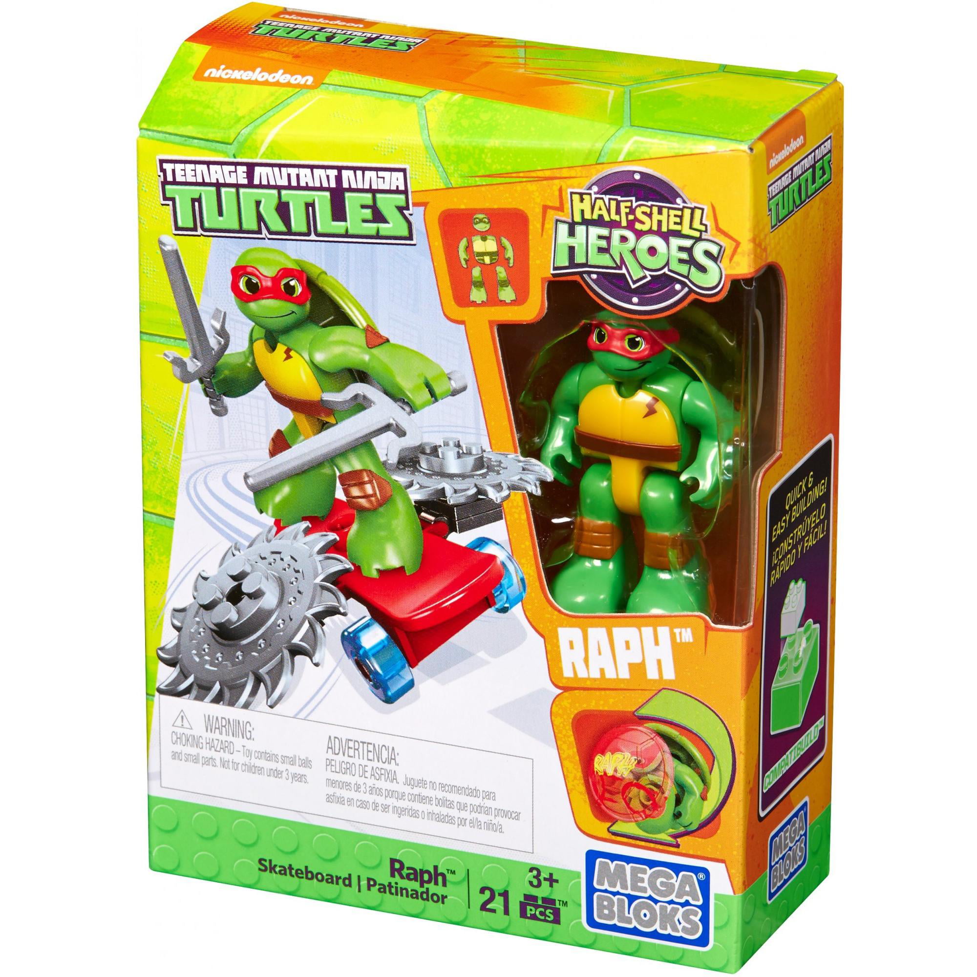 Mega Bloks Teenage Mutant Ninja Turtles Half-Shell Heroes Lair Playset BDay Gift 