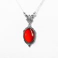 thumbnail image 2 of Vintage Red Quartz Crystal Necklace, 2 of 2