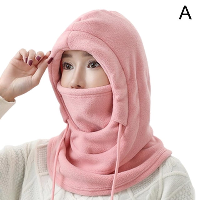 Cycling Head Cover Mask - Polar Fleece, Windproof, 3-in-1 Design, Adjustable Fit, Stylish