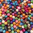 thumbnail image 2 of Cuentas redondas de 8 mm a 10 mm para hacer joyas, cuentas acrílicas, cuentas sueltas multicolores, accesorio para hacer joyas, 2 of 5