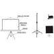thumbnail image 5 of Pantalla para proyector Qian QPD-69603 120' Plegable Tela Blanco Mate, 5 of 6