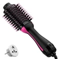 thumbnail image 1 of Cepillo para secador de pelo Umeely de doble voltaje con iones negativos antiencrespamiento, 1 of 7