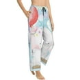 thumbnail image 2 of Kll Womens Cute Elephant Print Pajama Pants Soft Pajama Bottoms For Women Cozy Lounge Pants, 2 of 9