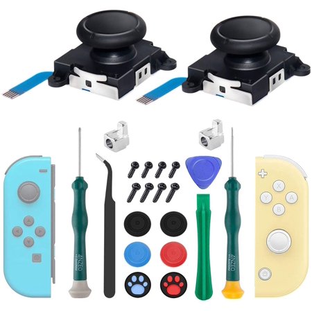 2 Pack Joycon Joysticks, Joycon Repair Kit Joystick Replacement Parts for Nintendo Switch, Switch Lite & Switch O,