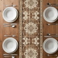 thumbnail image 6 of Brown Boho Table Runner - 70 Inch Long, Kitchen Dining Table Runner Dresser Scarves, Retro Western Rustic Ethnic Tribal Patterns Farmhouse Decor for Coffee Tables Wedding Party Banquet, 6 of 8