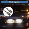 thumbnail image 5 of Number Plate Lights, 12v Universal Led License Plate Light, Car License Registration Plate Screw Bolt Led Light Bulbs, 1 Pair(white), 5 of 5