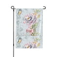 thumbnail image 5 of Sigee Vintage Rose for Live Happy Decorative Small Garden Flag,Double Sided Yard Flags Holiday Garden Flags for All Seasons, 5 of 9