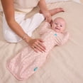 thumbnail image 4 of Love To Dream Swaddle Up Original Sleep Sack, 4-Way Stretch, Cotton Blend, 1.0 TOG, Pink Daisy, Newborn, 4 of 12