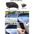thumbnail image 2 of Universal Car Window Shades, 2 Pack Car Rear Side Window Sun Shades for Baby, Family,, 2 of 4