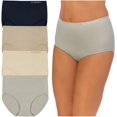 thumbnail image 1 of SURJDE Womens Full Brief Seamless Logo Panties, 1 of 6