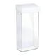 thumbnail image 1 of Porta folletos, caja para volantes, 4,3 x 9,8 pulgadas, soporte de marketing para montaje en pared, resistente a la lluvia. Claro, 1 of 9