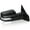 Matte Black Right, variant on Spec-D Tuning Chrome Power Heated + LED Signal + Blind Spot Monitor BSM Right Passenger Side Mirror Compatible with 2019-2024 Ram 1500