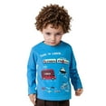 thumbnail image 4 of Ludearly Boys Hoodies Sweatshirts Long Sleeve Casual Pullover With Cartoon Car Design For Kids Comfortable Winter Autumn Spring Outerwear, 4 of 9