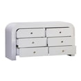 thumbnail image 4 of Hump 6 Drawer White Dresser, 4 of 4