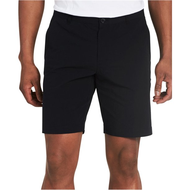 Calvin Klein Mens Seersucker Casual Chino Shorts, Negro, 36 Calvin Klein chino