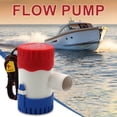 thumbnail image 4 of Mini Bomba Eléctrica Sentina Sumergible 12/24V para Casa Flotante, 4 of 9