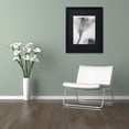 thumbnail image 5 of Moises Levy 'Flowers on Ice-13' Black Matted Framed Art, 5 of 5