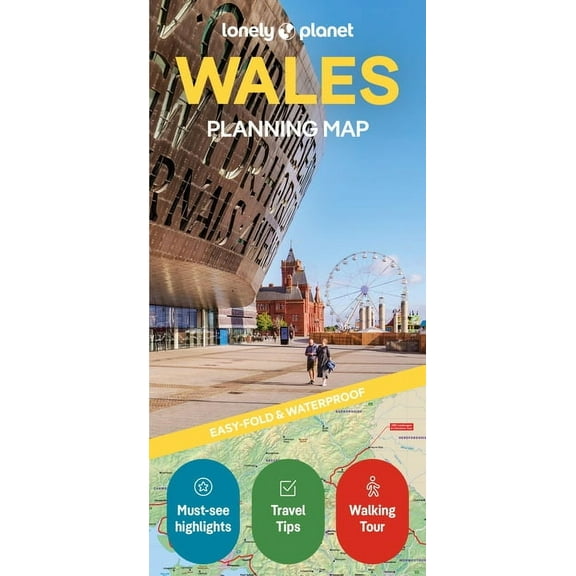 Map Lonely Planet Wales Planning Map, (Paperback)