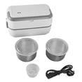 thumbnail image 2 of Self-cooking Electric Lunch Box, Portable Leak-proof Design, 3-in-1 Power Compatibility, Fast Heating Food Warmer, For Office, Home, And Car Use, 2 of 5