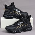 thumbnail image 6 of Men'S Athletic Shoes, High-Top Casual Lace-Up Sneakers, Comfortable Footwear, 6 of 9