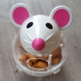 thumbnail image 3 of Dispensador de comida de juguete para gatos con ratón, alimentador de bolas de aperitivos, juguete interactivo para gatos Blanco Yuyangstore Cat Tumbler Toy, 3 of 8