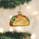 thumbnail image 2 of Vidrio soplado para árbol con adornos navideños del Viejo Mundo para tacos, 2 of 6