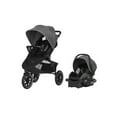 thumbnail image 3 of Evenflo Folio3 Stroller System w/ LiteMax Seat, Gray and 2 SafeMax Bases, Black, 3 of 12