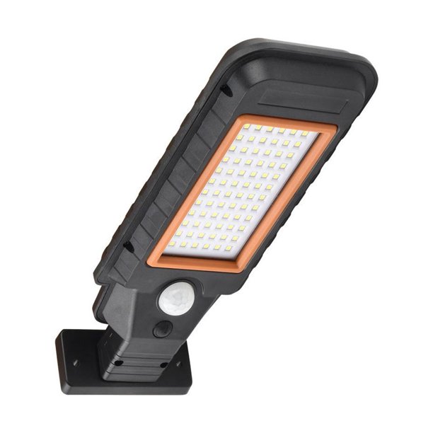Bewildely Lámpara solar Seguridad al aire libre Ahorro de energía Luz solar Control inteligente Durable Super brillante Jardín Lámparas de pared Park Iluminación y accesorios Sin control remoto Bewildely HA074070-01