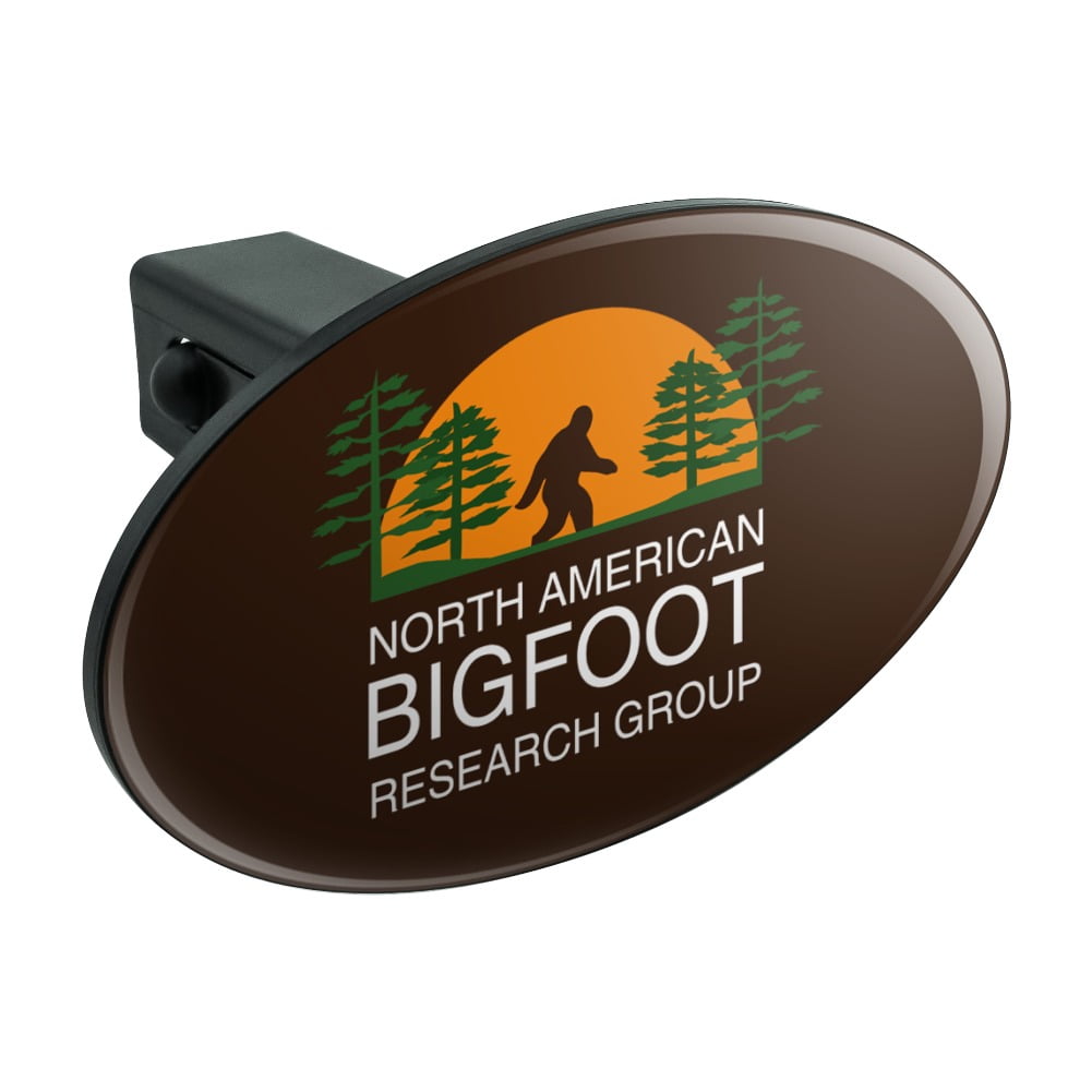 North American Bigfoot Research Group Oval Tow Trailer Hitch Cover Plug
