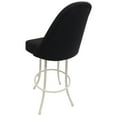 thumbnail image 2 of Swivel Metal Counter Bar Stool 26" M-235 - Black Vinyl - White, 2 of 2