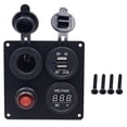 thumbnail image 2 of Panel de interruptor USB impermeable Kenally cargador multifuncional, 2 of 6