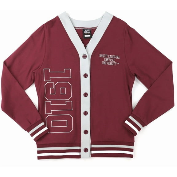 Big Boy North Carolina Central Eagles S12 Womens Cardigan [Maroon - S]