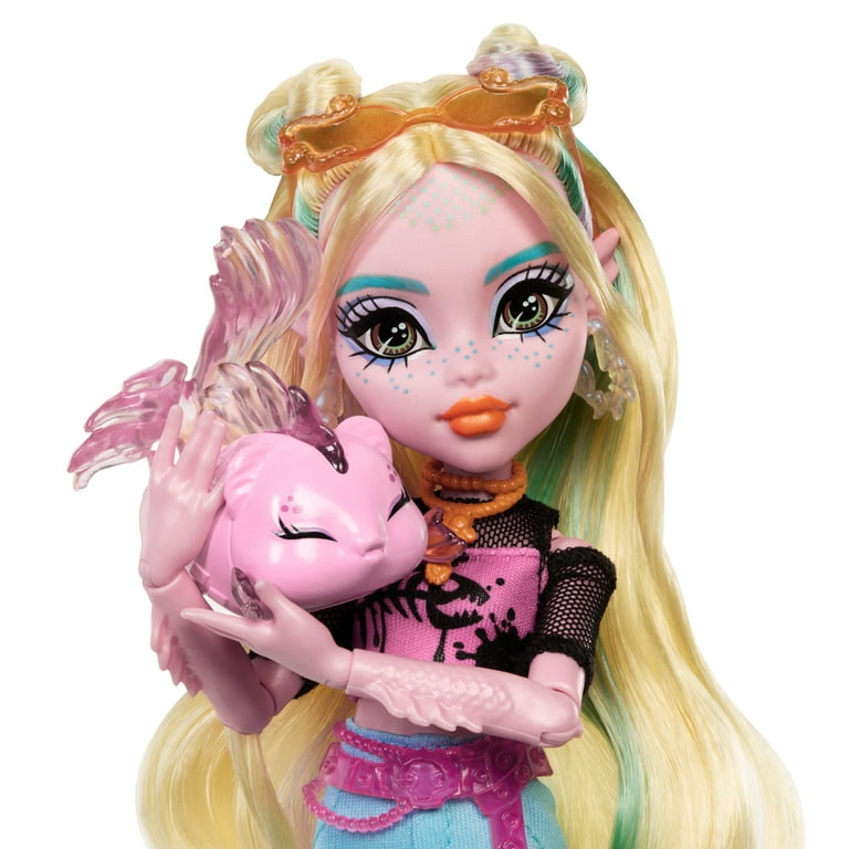 Monster High Lagoona Blue Fashion Doll with Pet Neptuna and