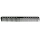 thumbnail image 2 of 12pcs peines de fibra de carbono peine de corte de pelo peine de corte de pelo suministros de corte de pelo accesorios para hombres mujeres (negro), 2 of 5
