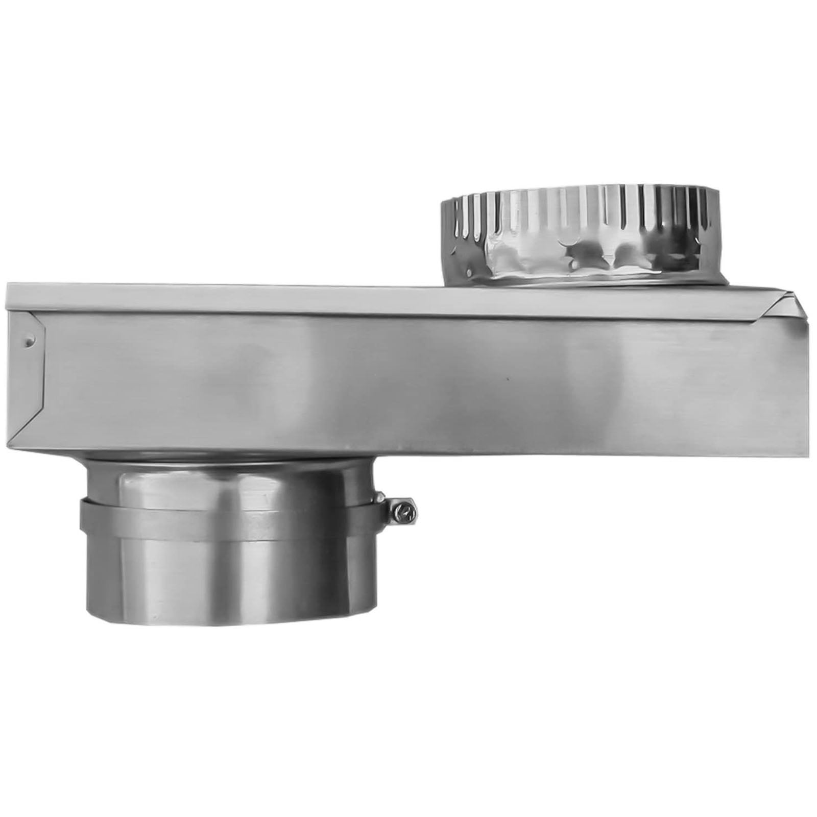 Flexible Adjustable Dryer Vent Periscopes Vent Adapter Suitable for Tight Spaces Includes Secure Clamps Aluminum Tape