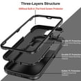 thumbnail image 4 of For iPhone 14 Pro Max /14 Pro/14 Plus/14 Shockproof Heavy Duty Defender Case with Belt Clip, 4 of 9