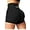 Black, variant on Scrunch Butt Workout Shorts Women 3.5" Seamless V Cross Waist Sport Gym Amplify Shorts