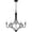 Matte Black, variant on MAB5026LG Quoizel Lighting Mabel - 5 Light Chandelier In Transitional Style-28.5 Inches Tall and 26.25 Inches Wide-Light Gold Finish -Traditional
