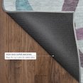 thumbnail image 5 of Addison Rugs Mayfield Premium Machine Washable Transitional Geometric Teal Rectangle Rug, 10' x 14', 5 of 6