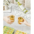 thumbnail image 6 of sruoe Ice Cube Trays, Ice Cube Trays for Freezer, Ice Cube Tray with Lid, 28 Pcs Ice Cube, Plastic, Square Ice Lattice, Household Ice Making, 6 of 7