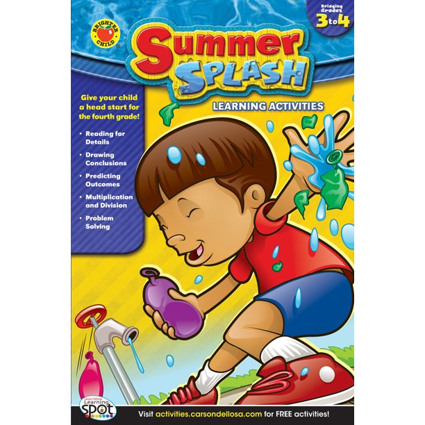 Summer Splash Learning Activities Grades 3 4 Walmart Walmart