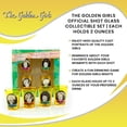 thumbnail image 7 of The Golden Girls 2-Ounce Yellow Mini Glasses | Set of 4, 7 of 7