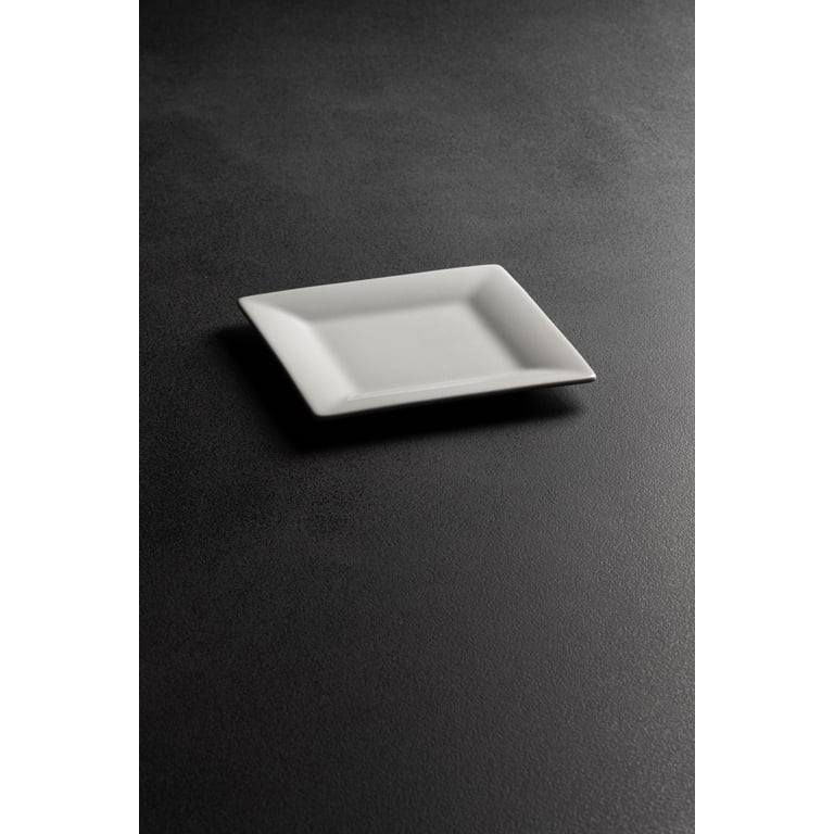 10 Strawberry Street 6" Square Ceramic Appetizer Plates, Set of 12 photo 3